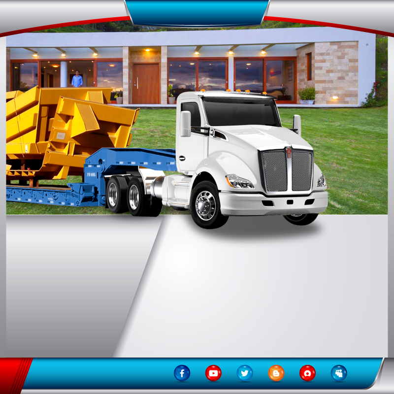  Transportes en camión especializado lowboy