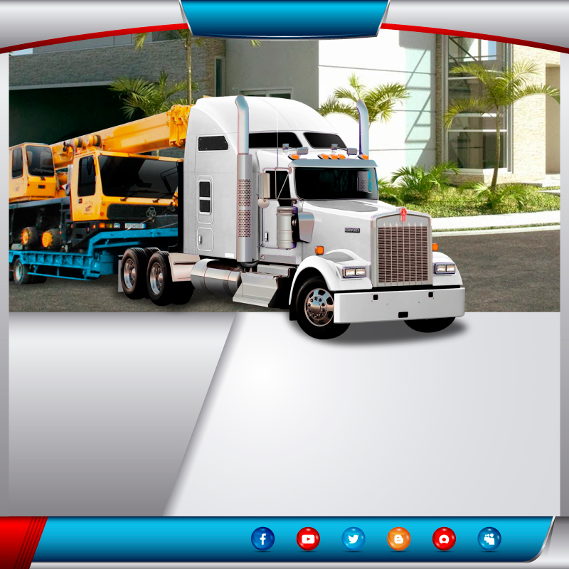  Transportes en camión especializado lowboy