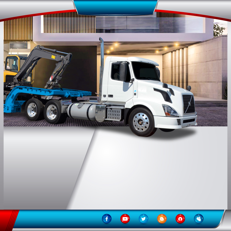  Transportes en camión especializado lowboy