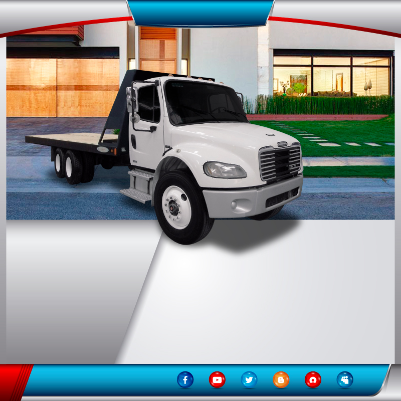  Transportes en camión torton plataforma